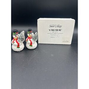 ⛄️ Dept 56 Village Accessory "A Tree For Me" – Retired Holiday Pieces